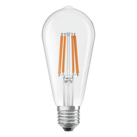 Żarówka LED ST64 E27 6.5W = 60W 806lm 4000K Neutralna 300° Retrofit Filament CLASSIC Osram