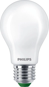 Żarówka LED E27 A60 210lm/W 4W = 60W 840lm 4000K Neutralna Filament Mleczna PHILIPS Ultra Efficient