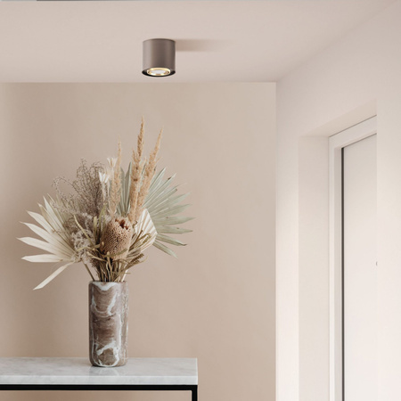 Oprawa Natynkowa Punktowa Spot GU10 Czarna Złota XENO Sanico Goldlux