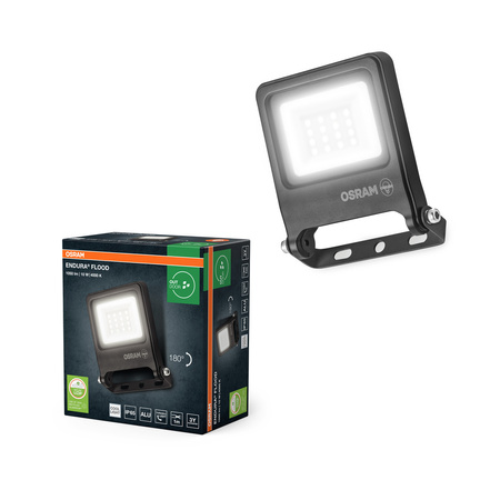 Naświetlacz LED Reflektor Zewnętrzny Lampa LED 10W 1000lm 4000K Neutralna Szary IP65 Endura Osram