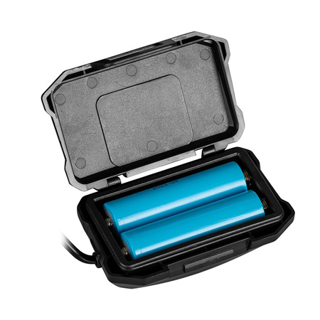 Latarka Czołowa LED Akumulatorowa 1200 lm SST40 + Sensor Ruchu IP44 6 Trybów Pracy VA0103 Vayox