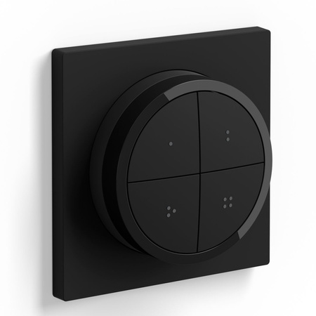 Kontroler Włącznik Ściemniacz Pilot Czarny Regulator Zigbee Bluetooth Tap Dial Switch Philips HUE