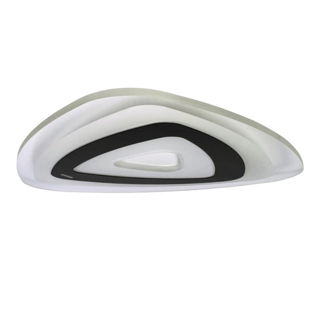 Plafon natynkowy VOLTA 38W LED + PILOT Trójkątny Niereguralny Kształt ML106 Milagro Metal + Akryl