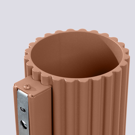 Lampa Ścienna Kinkiet G9 Aluminiowa Mokka Aura Deep Space SL.1806 Sollux