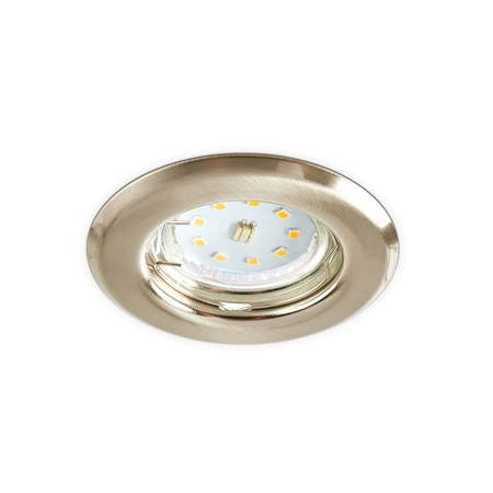 Oprawa Podtynkowa GU10 Halogenowa Wpuszczana Spot Oczko Chrom Okrągła Kobi