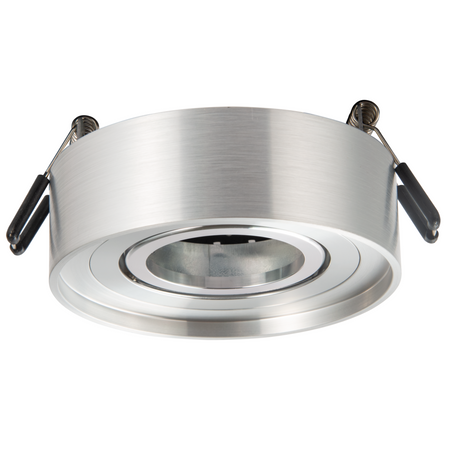 Oprawa Podtynkowa Punktowa Spot MR16 Srebrna 12V GAJA Sanico Goldlux