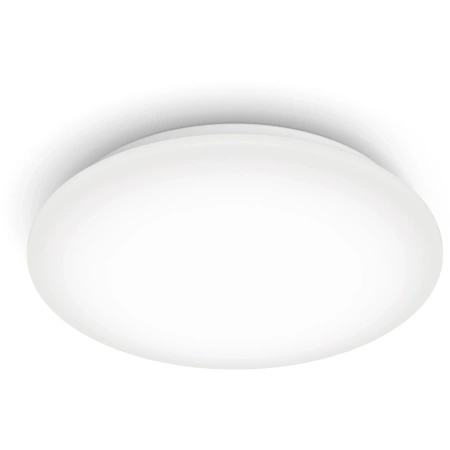Lampa Sufitowa Plafon LED 10W 1000lm 2700K Biała Moire CL200 Philips