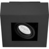 Oprawa Natynkowa HALOGENOWA Ruchoma SPOT GU10 Kwadrat Czarna AURI LUMILED