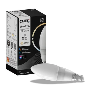 Żarówka Świeczka LED E14 SMART WiFi 4,5W 400lm TUYA Filament CALEX