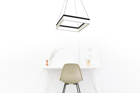 Lampa wisząca NERO 32W LED 4000K IP20 Metal i akryl Milagro Styl nowoczesny