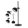Lampka Biurkowa Stołowa LED 3.5W 220lm CCT 120° Akumulatorowa Czarna IP54 Lizbona Kobi