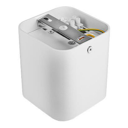 Oprawa Natynkowa Halogenowa Tuba Reflektor Spot GU10 Kwadratowa Ruchoma Biała Masterled