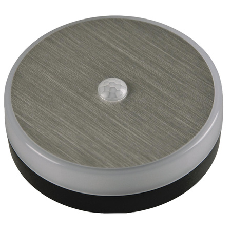 Lampka Podszafkowa Bateryjna 1.2W 40lm 4500K Neutralna 120° Srebrna Sanico Goldlux