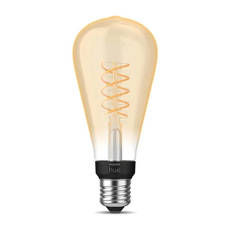 Żarówka LED Edison E27 ST72 7W 2100K Ciepła Filament PHILIPS HUE White Bluetooth Zigbee