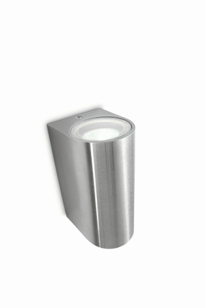 Kinkiet Ogrodowy Lampa Elewacyjna Zewnętrzna 2x GU10 IP44 Szara Nightingale Philips