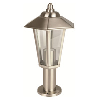 Lampa Ogrodowa LED Zewnętrzna JUPITER E27 Słupek 35cm Złota Satyna Volteno