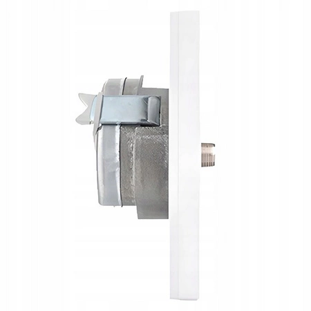 Gniazdo Antenowe Przelotowe Podwójne TV-SAT 4dB z Ramką Biały SCHNEIDER ASFORA