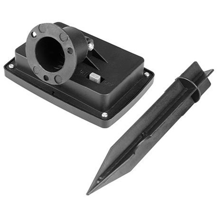 Lampki Ogrodowe LED Solarne Dogruntowe Łapki 6500K IP44 z Czujnikiem Zmierzchu 470cm Czarno-Białe