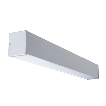 Lampa Oprawa Liniowa LED ALIN G13 63cm Srebrna KANLUX