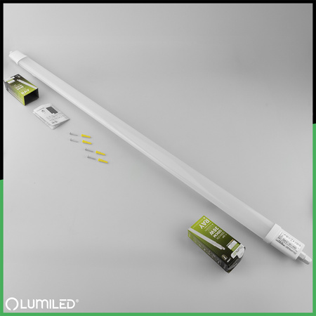 Oprawa Hermetyczna LED Warsztatowa Lampa 120cm do Garażu 36W 4000K Wodoszczelna RAY LUMILED