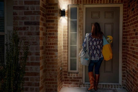 Kinkiet Ogrodowy Lampa Elewacyjna Zewnętrzna GU10 Szary IP44 Endura Osram