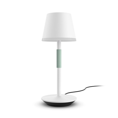 Lampa Stołowa Biurkowa LED 6.2W 530lm White and Color Ambiance RGB + TW Biała 35cm Inteligentna SMART Zigbee Bluetooth Go Table Philips HUE