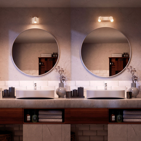 Lampa Sufitowa Reflektor 3x GU10 IP44 Biała Kosipo Philips