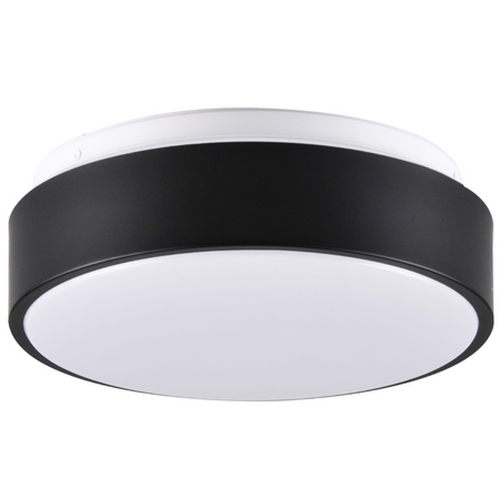 Plafon RENE 28 oprawa lampa sufitowa LED 15W GOLDLUX CZARNY 900lm 4000K
