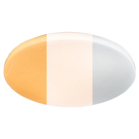 Plafon LED sufitowy łazienkowy 72W 3000-6500K Biały Okrągły Diament 57cm + Pilot