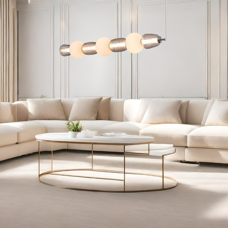 Lampa Wisząca Sufitowa CARO SMOKED 42W LED Milagro