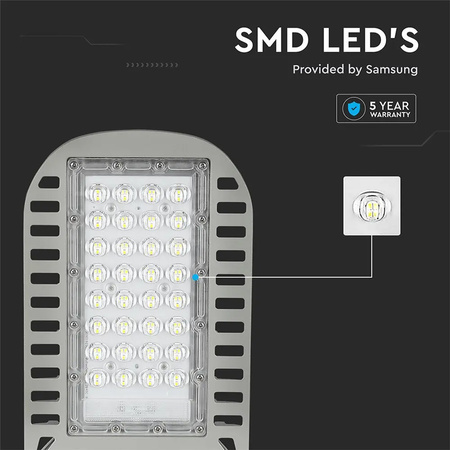 Lampa Oprawa Uliczna LED 50W 6850K SAMSUNG CHIP VT-54ST V-TAC