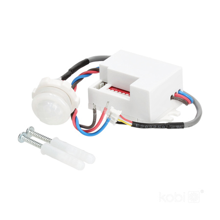 Czujnik Ruchu I Zmierzchu PIR LX42 360ST Z Zewnętrznym Sensorem KOBI