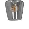Lampa Sufitowa SANTIAGO SMOKED 1xE27 Milagro