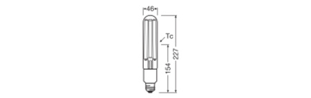 Żarówka LED E27 21W = 50W 4000lm 4000K Neutralna 360° IP65 Filament Performance Class Ledvance