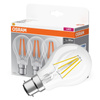 3x Żarówka LED A60 B22d 6.5W = 60W 806lm 4000K Neutralna 300° BASE Osram