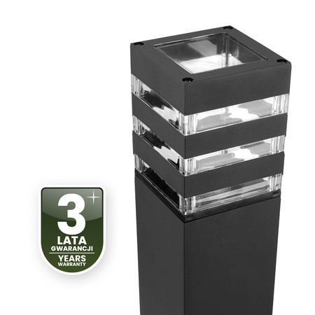 Lampa Ogrodowa Słupek Zewnętrzny Stojący E27 LED TAXUS 2 80cm LUMILED