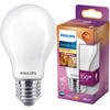 Żarówka LED E27 A60 10.5W = 100W 1521lm 2200-2700K Ciepła CRI90 FILAMENT Ściemnialna WarmGlow Philips