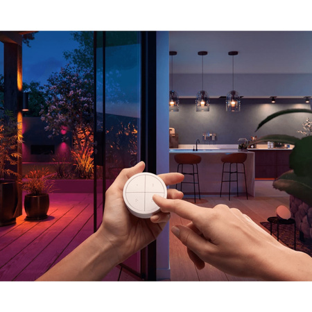 Pilot Przełącznik Ścienny Ściemniacz Biały Philips Hue Tap Dial Switch Bluetooth Zigbee