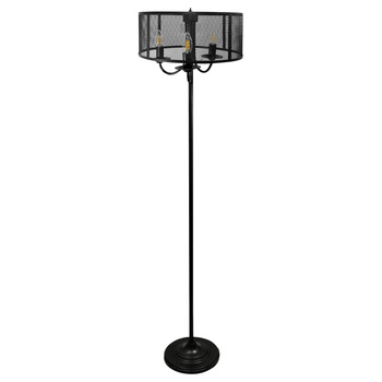Lampa podłogowa stojąca Soho 3xE14 GOLDLUX (Polux) czarna