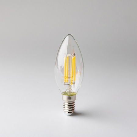 Żarówka LED Świeczka B35 E14 6W 720lm 2700K Ciepła FILAMENT Ecolight
