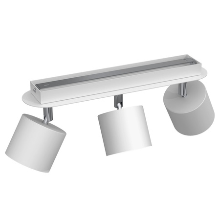 Lampa Sufitowa DIXIE Biała 3xGX53 Ruchoma Listwa Milagro