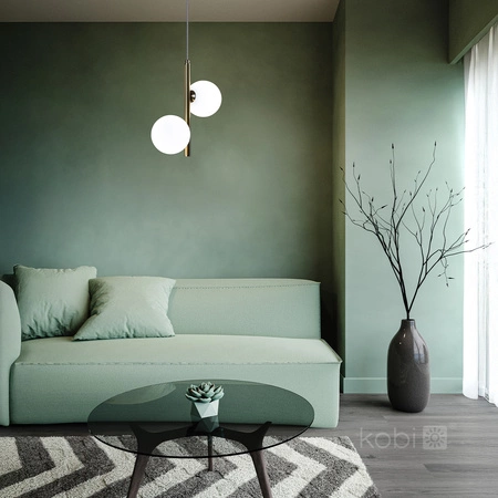 Lampa Wisząca Dekoracyjna Zwis G9 Wielokolorowa Elegance Kobi