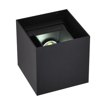 Kinkiet Elewacyjny LED Oprawa zewnętrzna Czarna G9 Góra/Dół z Regulowanym Kątem Świecenia KIOTO GOLDLUX (Polux)