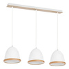 Lampa Wisząca Sufitowa STUDIO Biała 3xE27 Milagro