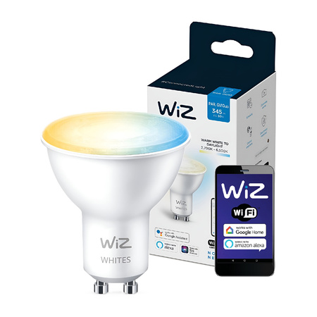 Żarówka LED GU10 4,7W = 50W 2700-6500K SMART WiFi WiZ