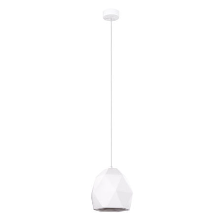 Lampa Sufitowa Wisząca Zwis E27 Żyrandol Geometryczna Biała Nowoczesna Mint Sollux