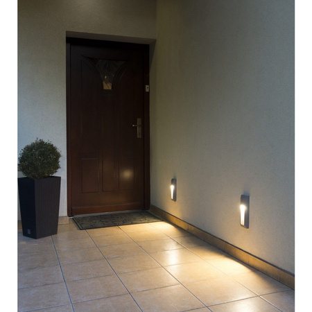 Lampa Ogrodowa Kinkiet Elewacyjny LED MUR 1.5W 2700K IP65 SU-MA