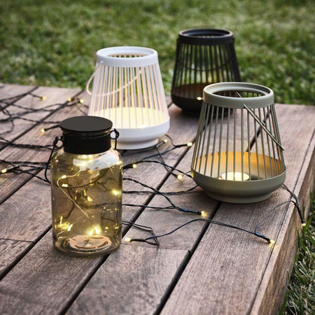 Girlanda Solarna Ogrodowa 7x LED Ozdobne Punkciki Świetliki ORNIS LUMILED