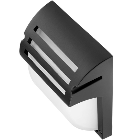 Lampa Ogrodowa Kinkiet Elewacyjny KALIO E27 IP54 Czarna