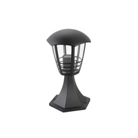 Lampa Ogrodowa Zewnętrzna Kinkiet Elewacyjny LED E27 IP44 Czarny Klasyczny Marseille Rabalux
